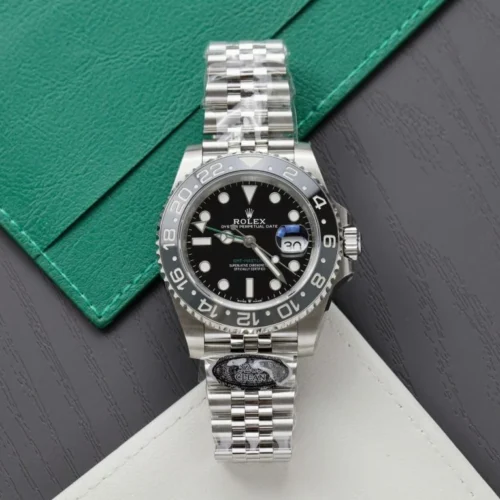 Rolex GMT-Master II 126710 GRNR 904L Steel SCF 1:1 Best Edition V3 Black Dial Super Clone